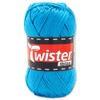 Frida's Wollhaus Twister 50 g Ibiza Plain Cotton Knitting Crochet Summer Yarn Baby Yarn 24 Colours (65 | Turquoise)
