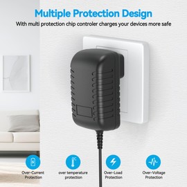 Tomatosd 12V 2A Power Adapter Compatible with Tablo Over-The-Air [OTA] Digital Video Recorder Compatible with Tablo 4th Gen 2-Tuner 4-Tuner ?TDNS2B-02-CN TQNS4B-02-CN DVR AC Power Adapter