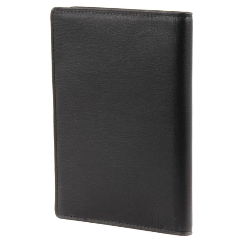 Esquire Logo ID Card Holder Leather 9 cm