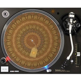 For Technics, For American DJ, For Denon, For Pioneer, For Realistic Soaring Sky CORK Slipmat Turntable 12" for DJ Vinyl LP Audiophile