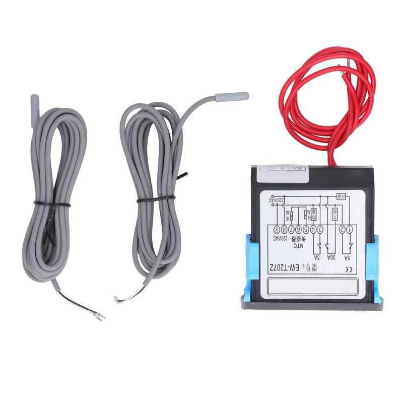 Digital Temperature Controller Waterproof Cooling Defrost Thermostat for Freezer Cold