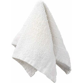 American Mills 100% Cotton Wash Cloths (White 2:2)