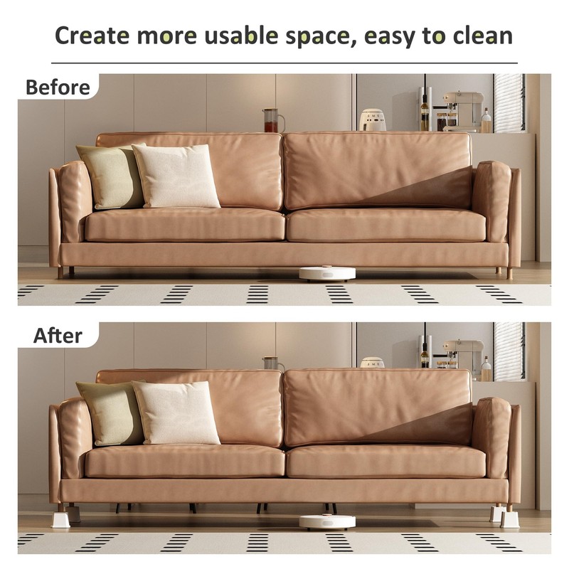 Lutown-Teen Bed Risers 2 inch Heavy Duty Furniture Risers for