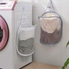 Pop-up Hanging Laundry Hamper Small Mesh Laundry Basket 2 Pack
