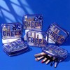 Kacctyen 12 Pack Cheer Clear Makeup Bags, Blue, Travel Cosmetic