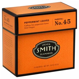 Smith Teamaker  Caffeine Free Herbal Tea Peppermint  15 Bag