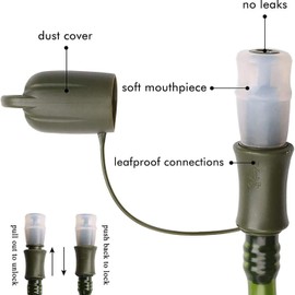 Water Bladder Leak Proof Water Reservoir,BPA Free Hydration Pack Replacement,Sports Travel Reservoir Hydration Bag Pack Hiking,Outdoor