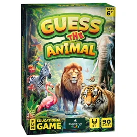Guess The Animal – Educational Guess in 5 Clues Game for Kids & Family – Fun Children’s Guessing Game for Learning Animals, Perfect for Home, School or Travel – Girls, Boys Ages 6, 7, 8, 9, 10