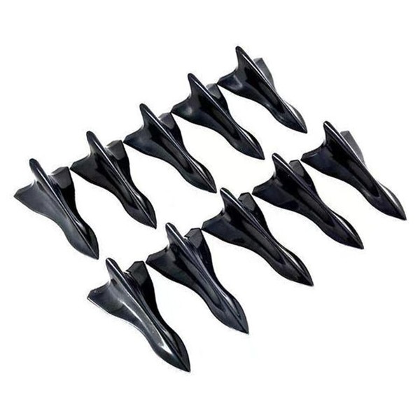 Vortex Generator, Set of 10, Universal Car Clear Stream, Aerodynamic,