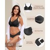 HORISUN Wireless Seamless Bras for Women No Underwire Wavy V
