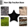 Superstar Self Standing Cane Tip has Non-Slip Heavy Duty Rubber