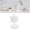 3D Metal Sheet Night Light Rotation Rechargeable Decoration 3D Night