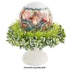 Decorative wreath, design 8, interior: diameter 9.5 cm, exterior: diameter