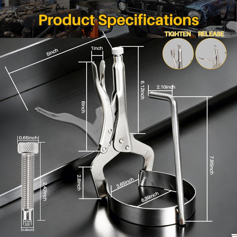 CHENNTAI T-47781AC Clutch Drum Tool, for 6L50E 6L80E 6L90E, 3-5-Reverse