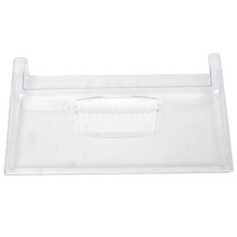 SPARES2GO Transparent Drawer Front Panel for Indesit Fridge Freezer -