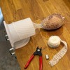 Ham Net, White, Meat Net for Rolled Roast Net, Rolled