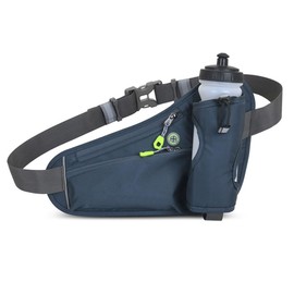 Bombinate Running Waist Pouch, Non-Shaking, Smartphone, Running, Marathon, Wear, Walking Bag, gray (dark gray)
