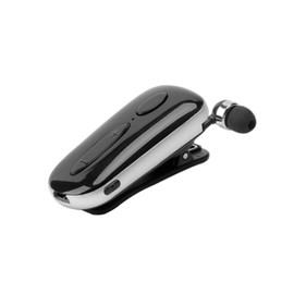 SHINEOFI 1 Set Wireless Retractable Earbud Headphones for Sports Lightweight Clip Design Comfortable Fit for Running and Workouts Black Color for Hands Calls