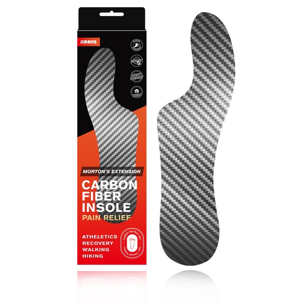 Mortons Extension Carbon Fiber Insole 1PC, ARRIS Morton's Extension Orthotic