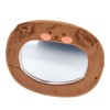 Baby Car Mirror Cute Cartoon Super Soft Fabric Acrylic Car