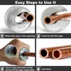 PLOWFAR 15mm Pipe Cutter Copper Pipe Slice Tube Cutter Zinc