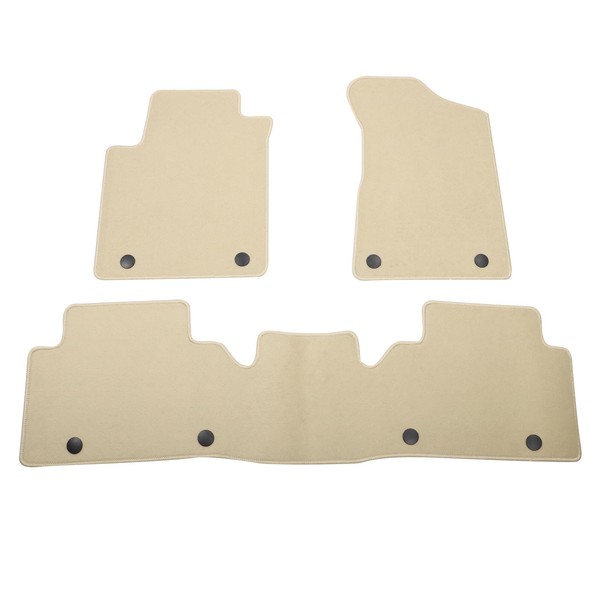 IKON MOTORSPORTS, Nylon Car Floor Mats Compatible with 2017-2023 Nissan