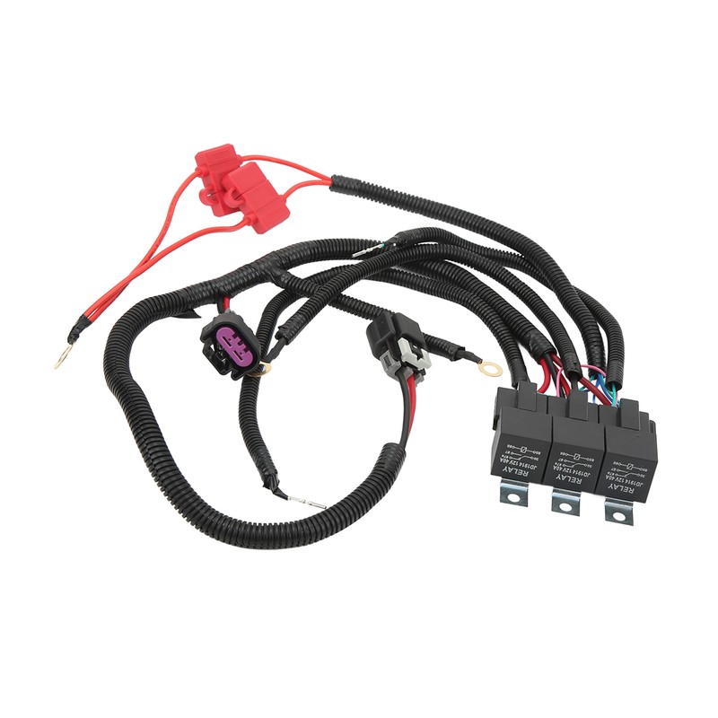 ECU Control Dual Electric Fan Upgrade Wiring Harness Stable Performance