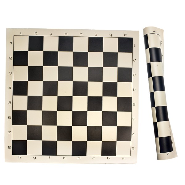 Sterling Games Roll Up Chess Mat in Black