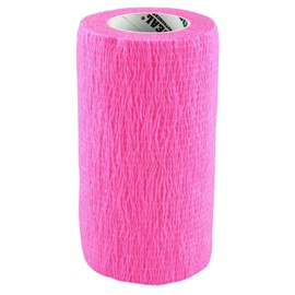 Cohesive Bandage - 4" Colors: Neon Pink