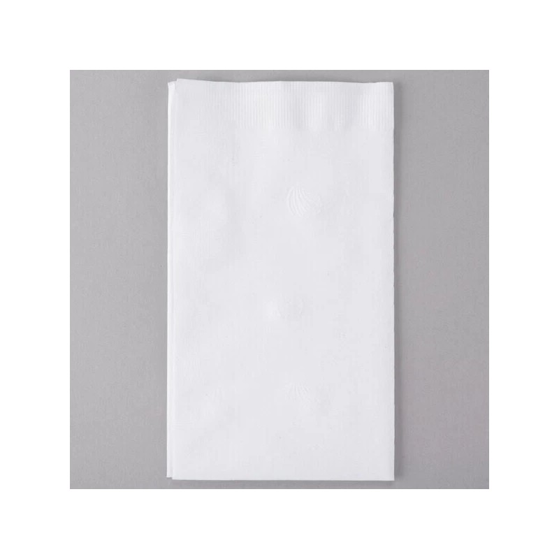 NPS Paper WHITE DINNER NAPKIN 15" x 17" 1/8 FOLD,