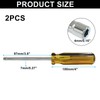 Murtenze 4MM Socket Wrench Screwdriver, 2 Pack Hex Socket Wrench
