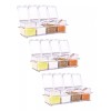 Importeek 5pz Especiero Organizador Almacenamiento Condimentos Multius