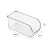 iDesign BPA-Free Plastic Sugar Packet Holder and Organizer, The Linus