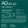 AG1 Vitamin D3 K2 Drops, 1000IU of Vitamin D3 and