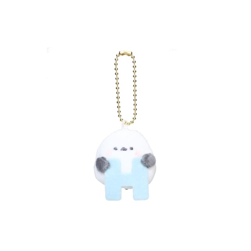 Mascot Initial Mascot Keychain / Shimaenaga H