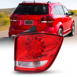 AUTOONE - For 2011-2020 Dodge Journey Tail Light Assembly Factory Taillights Outer LED Brake Light Tail Lamp, Passenger Side(RH)