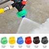 Tayffency 10 PCS Flat Fan Spray Tip 110 Degree Plastic