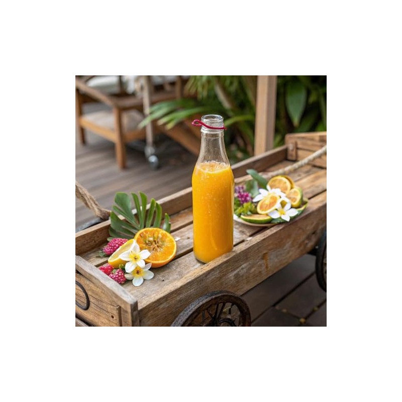 Monin - Passion Fruit Purée | Premium Purée for Cocktails,