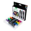 Crayola Signature Neon Markers, Light Effects, 6 Count, Gift for