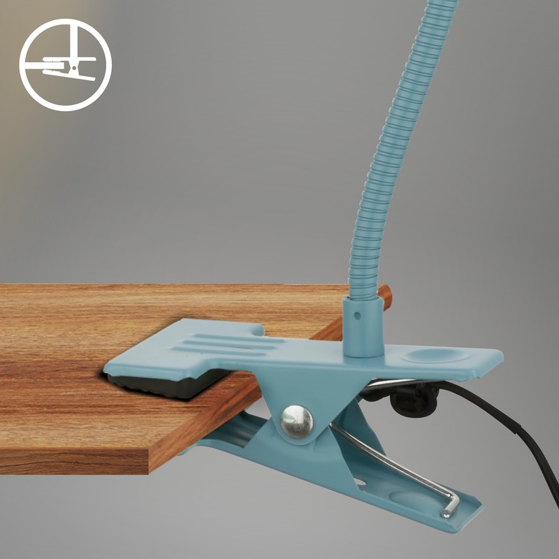 BRILONER - Desk Lamp with Cable Switch, Warm White Light