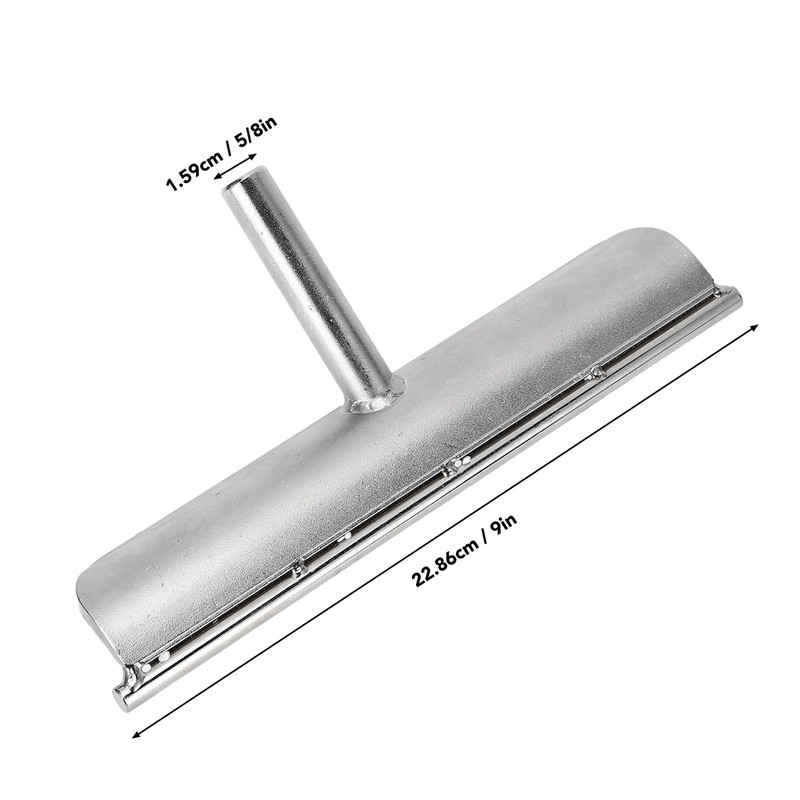 Lathe Tool Rest 9 Inch 5/8 Inch Post Stainless Steel