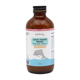 BALM! Baby Juice Those Wipes Coth Wipes Concentrated Solution - Make Your Own Baby Wipe - All Natural Concentrate Solution for Cloth or Disposable for Kids and Adults – Home, Road Trips, Camping