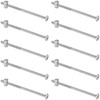 10 Sets of Furniture Connector Bolts and Barrel Nuts,Bed Bolt
