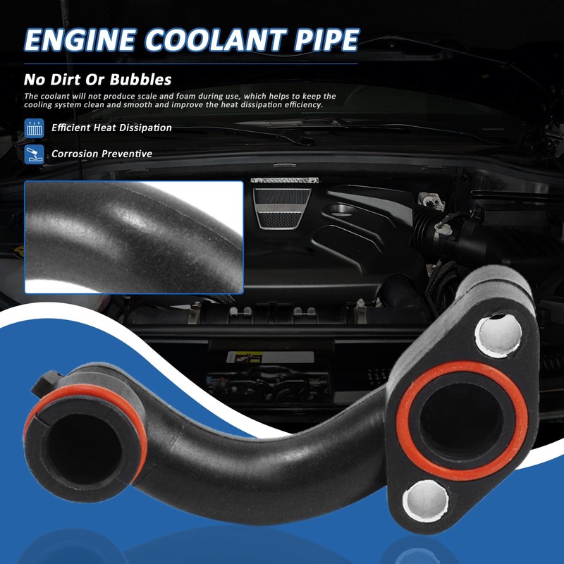 MUNIK Pipe Water Bypass 2015-2019 Compatible with Grand Cherokee For