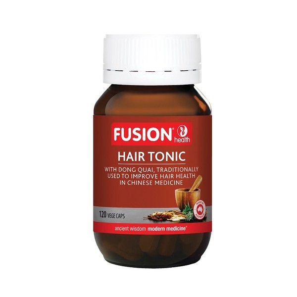 Fusion Health Hair Tonic Vege Cap X 120