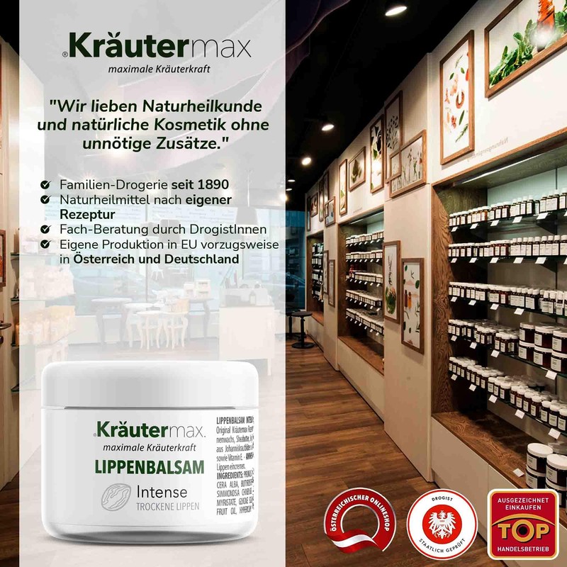 Kräutermax Lip Balm Intense 1 x 15 ml