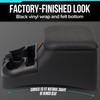 Moblorg Center Console for Truck Bench Seats, Vehicle Organizer, Medium,