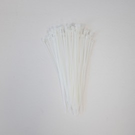 Schneider Electric Thorsman Cable Ties, Pack of 100, Made of Polyamide, 200 x 3.6 mm, Clear Colour, Various Sizes, Smooth Rounded Edges, Super Durable, Self-Locking Cable Ties for Cable Management