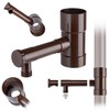 KADAX Rain Collector 80 mm, Rainwater Collector for Downpipe, Rain