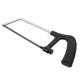 SEWACC Mini Hand Saw Lightweight Shaped Bow Tool for Wood and Plastic Cutting Portable Diy Crafts with Replaceable Blades for Woodworking and Metalworking Projects